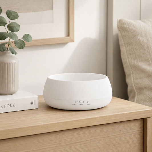 Furatek Aroma Diffuser – 500ml Ultrasonic Essential Oil Diffuser with Quiet Operation & Relaxing Ambient Light