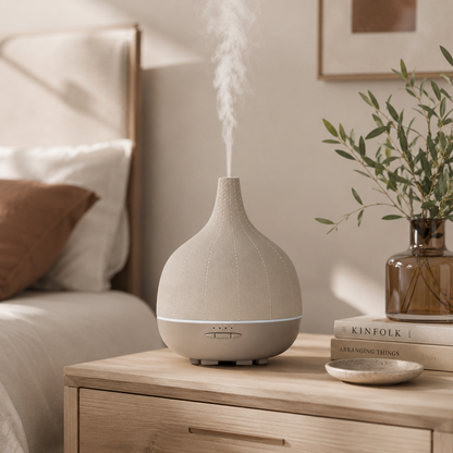 Furatek StoneMist Aroma Diffuser - 300ml Ultrasonic Humidifier