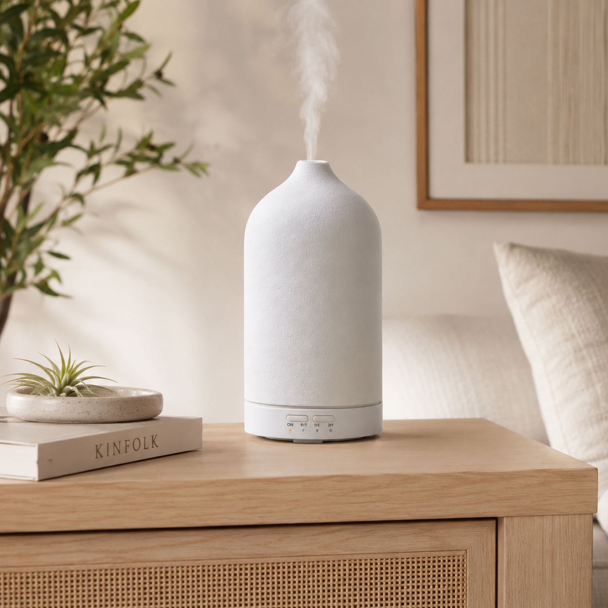 Furatek Cool Mist Humidifier - Ceramic Ultrasonic Humidifier