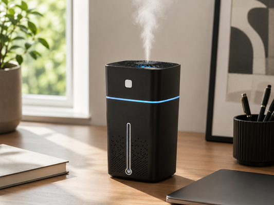 Furatek 1000ml Cool Mist Humidifier with 7-Color LED Light