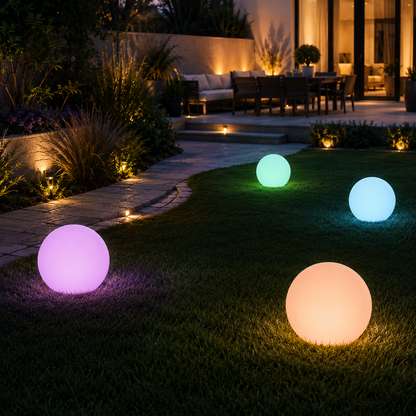 Furatek LED Luminous Ball Light Outdoor Waterproof