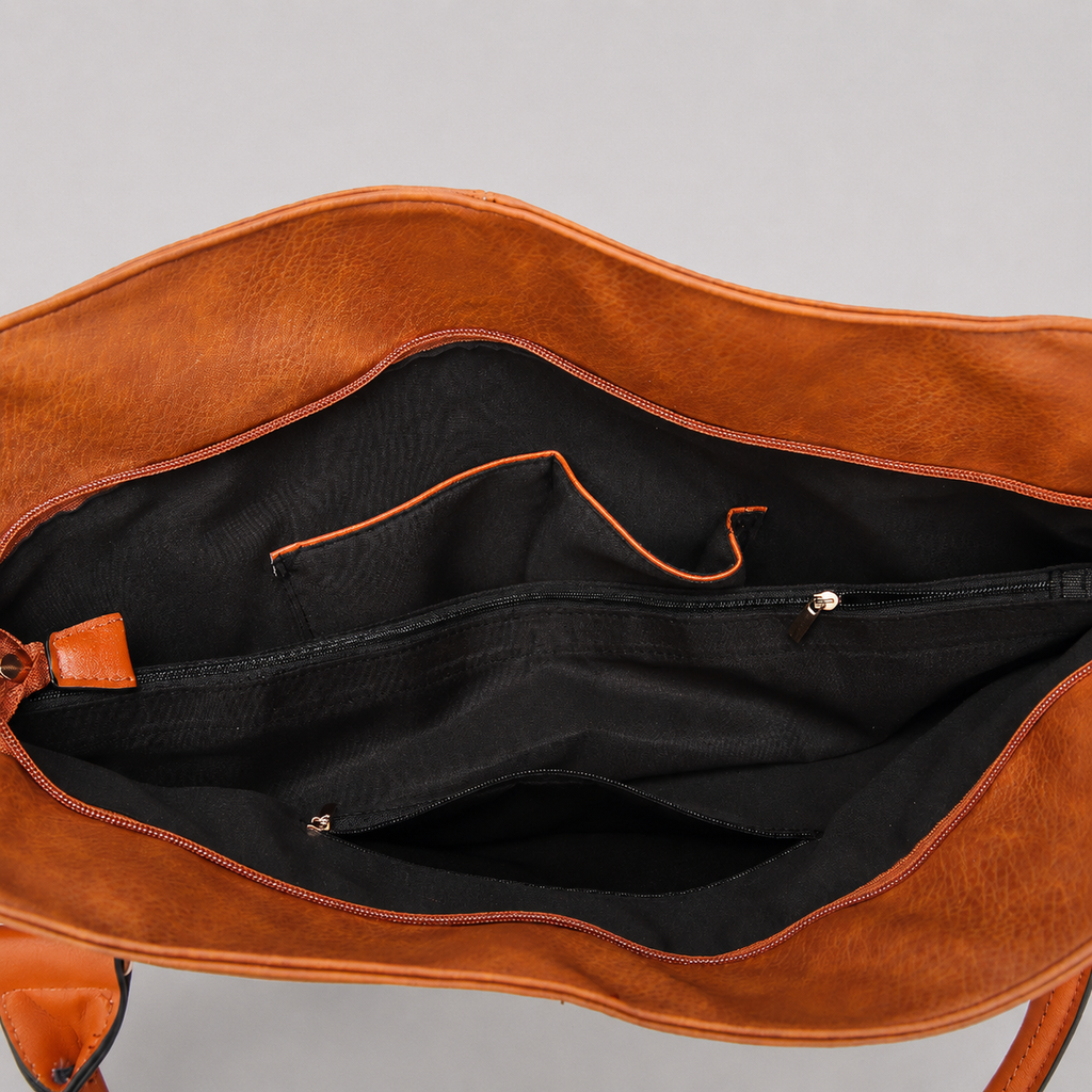 Women’s Vintage Tote Bag – Large Shoulder Handbag with Crossbody Strap